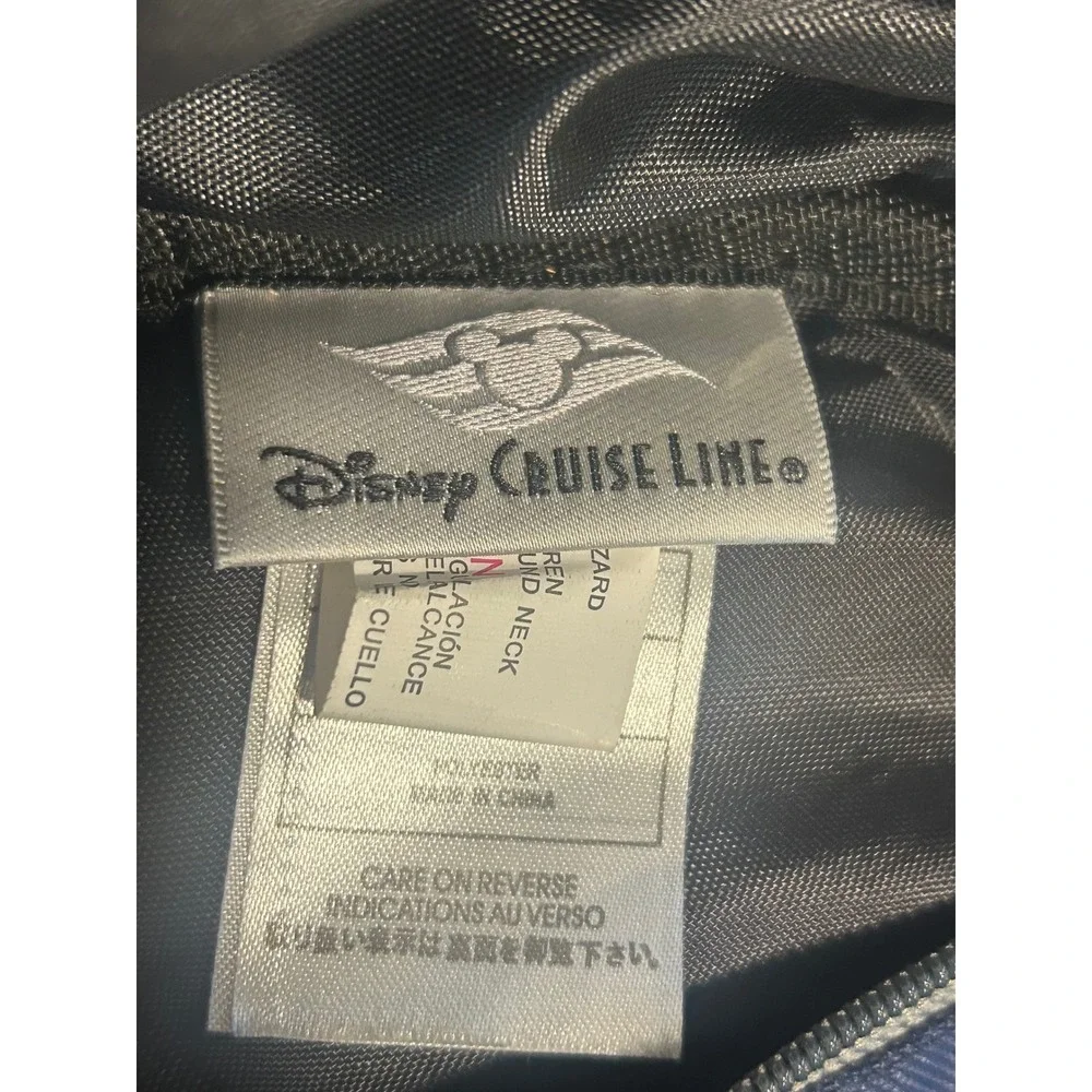 Disney Cruise Line Castaway Club Navy Blue Sling Backpack‎ Crossbody Bag Travel